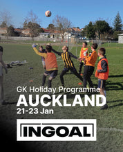 AUCKLAND  Goalkeepers School Holiday Programme |  21st - 23rd of January 2026